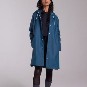 Sttterheim rain jacket in teal